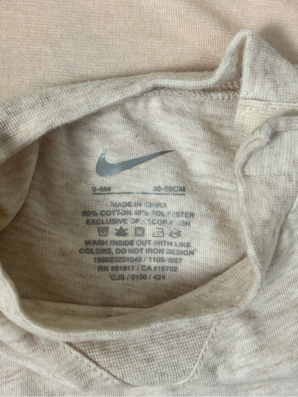 🎉(0-6m) Nike Infant Short-Sleeve Swoosh Romper - Picture 5 of 5